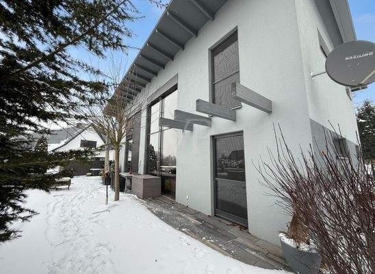 Ansicht Süden mit Winterimpression