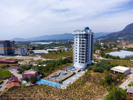 Sea- and Mountain-View Apartments in a Central Location in Alanya