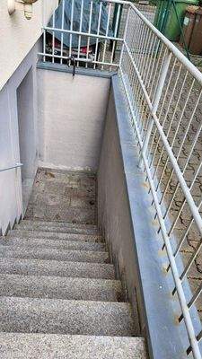 Fahrrad Kellerausgang