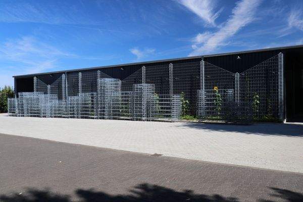 neues Außenlager der Halle Nr. 4