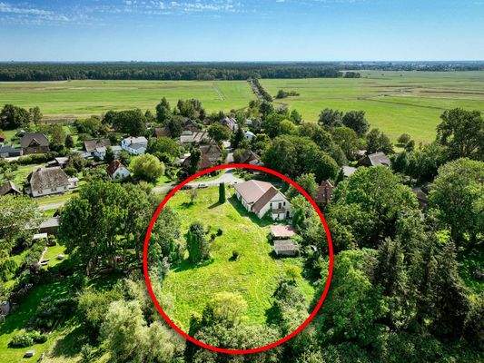 Luftbildaufnahme der Liegenschaft - Blickrichtung nach Süden