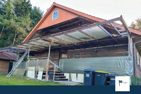 Eingangsbereich mit Veranda