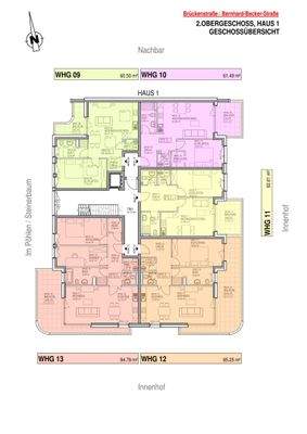 Haus 1 - 2. Obergeschoss