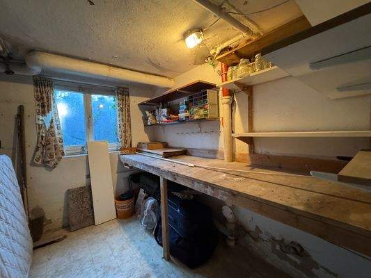 Werkstatt im Keller