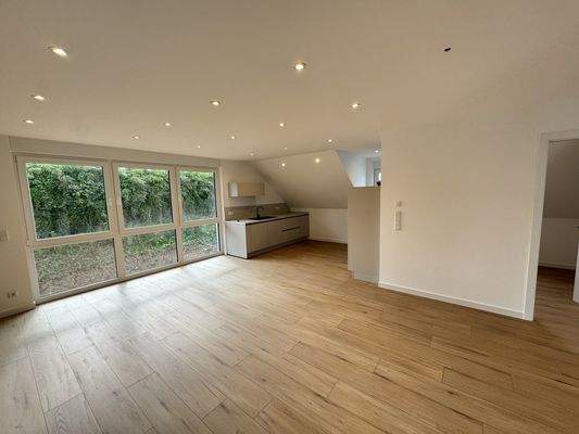 offener Wohn- und Essbereich