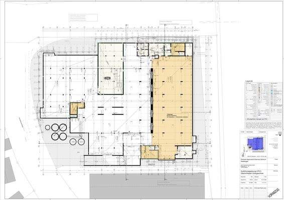 Grundriss Tiefgarage