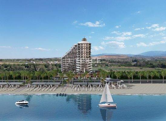 Sea-Front Apartments with Private Beach in Lefke North Cyprus