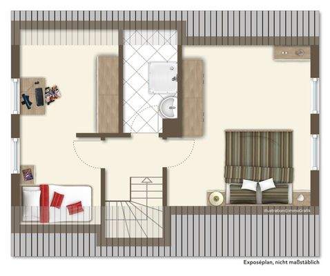 Grundriss Obergeschoss