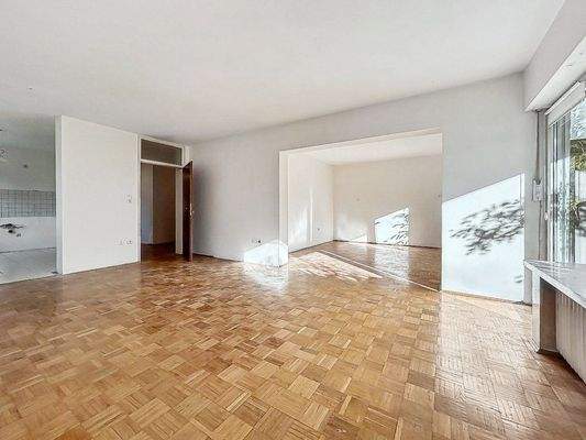 Wohnen mit Essen oder Schlafen