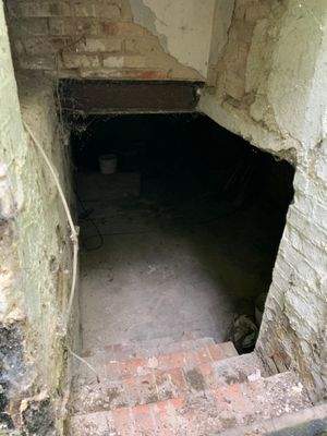 Kellerabgang Hofgebäude
