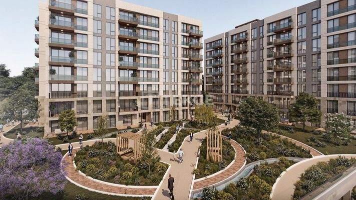 Lake-View Apartments in a Complex with Pool in Avcılar Istanbul