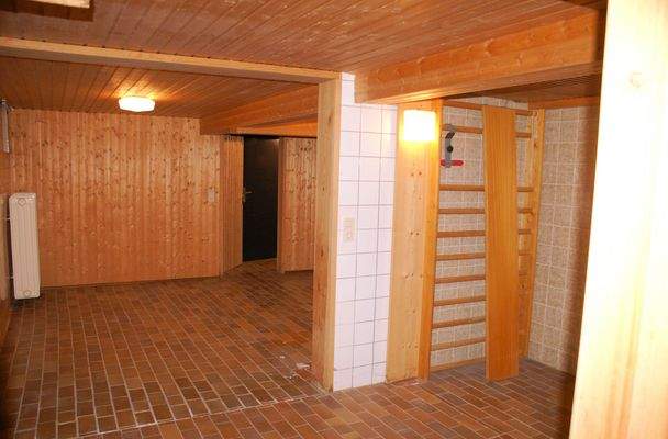 Keller mit Sauna