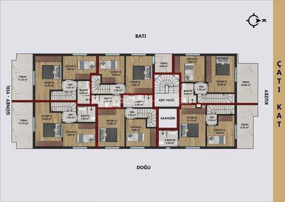 Apartments Near the Sea and Daily Amenities in Antalya Muratpasa
