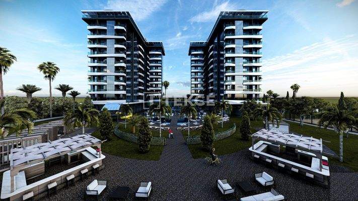 Apartments with Extensive Facilities Close to Sea in Alanya