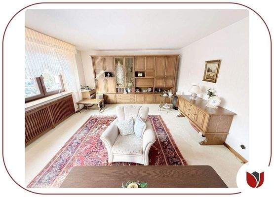 Wohnzimmer: hell und lichtdurchflutet