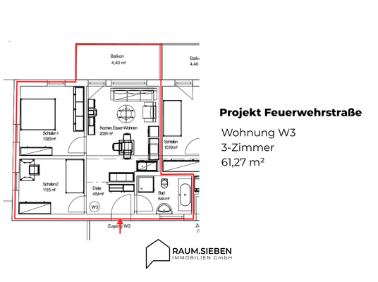 W3 - MFH Feuerwehrstraße