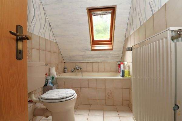 Badezimmer Dachgeschoss