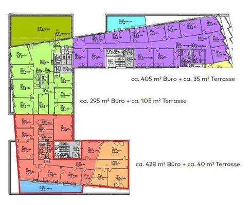 BÜRO / 5. OG / ca. 1.309 m²