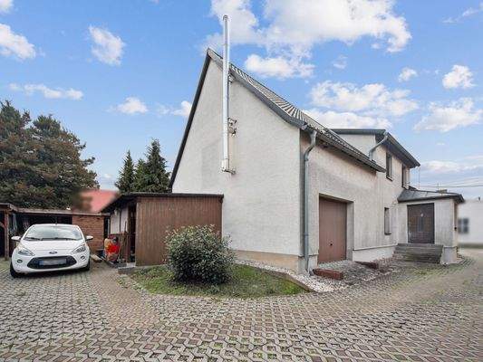 Blick von der Straße