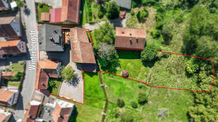 Lageplan_Pension&#x3a;EFHs_Erfweiler_Winterbergstraße 83-85