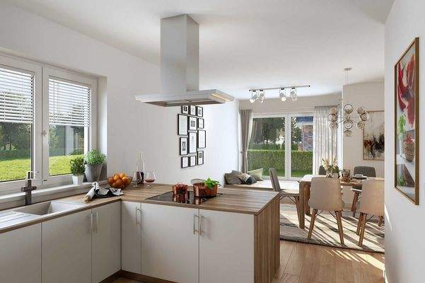 Küche im Erdgeschoss