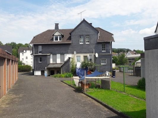 Hausrückseite