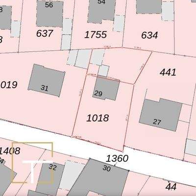 Kartenansicht Grundstücke