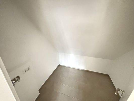 Abstellraum hinter der Küche