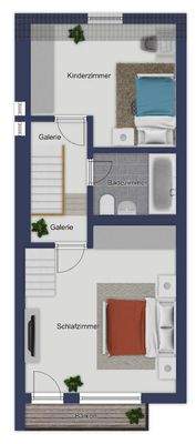 Grundriss Obergeschoss