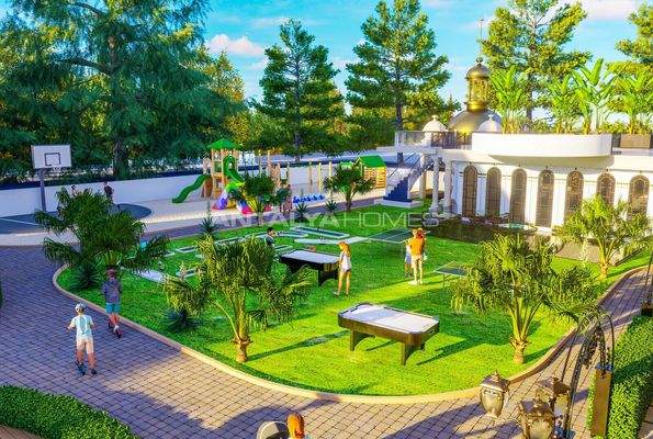 New Build Flats with Unique Design in Alanya Incekum