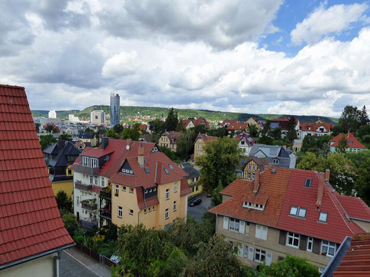 Blick vom Wohnraum