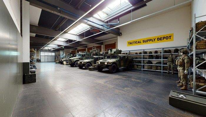 Lager-, / Produktionshalle Ausstattungsbeispiel