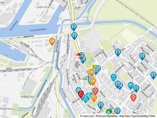 Geolyzer Kartenausschnitt