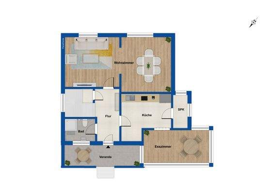 Grundriss Erdgeschoss