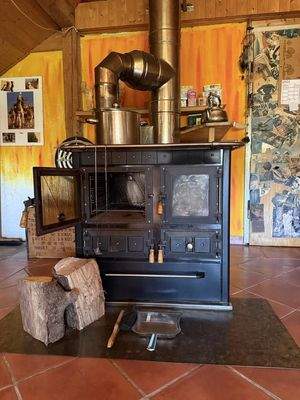 Herd/Kaminofen Dachgeschoss