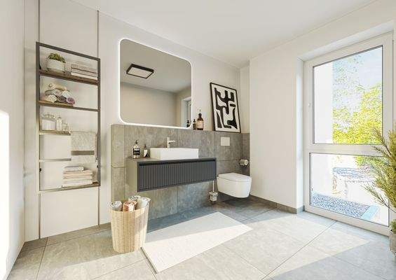 Einrichtungsbeispiel Badezimmer