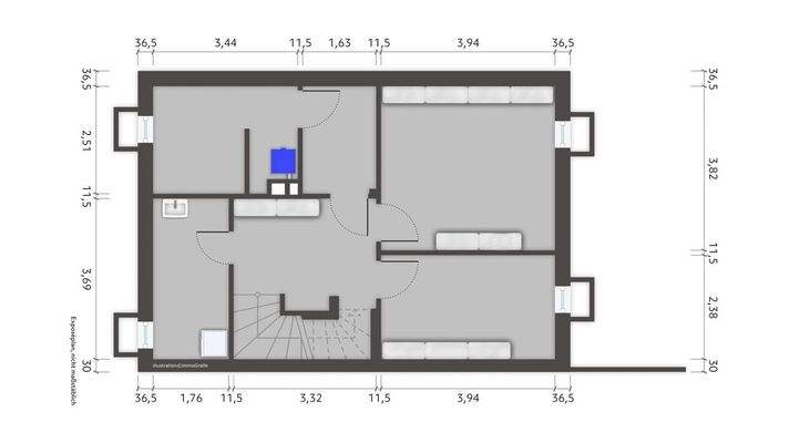 Grundriss Kellergeschoss