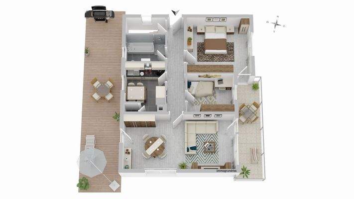 Grundriss Erdgeschoss