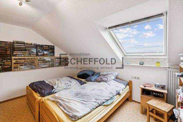 Schlafzimmer im Dachgeschoss