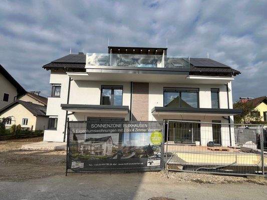 Ansicht MFH Elixhausen / Stand Mitte Oktober 2025