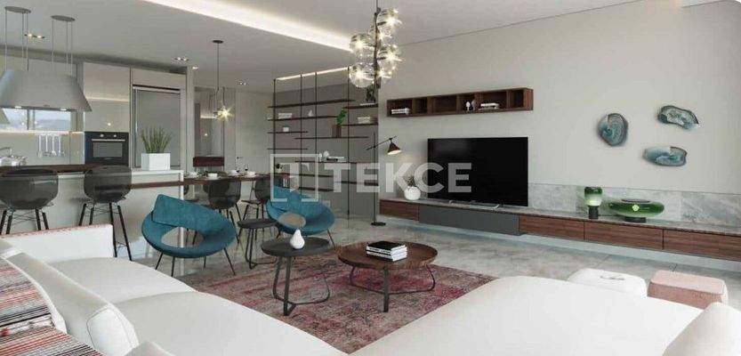 Residence Apartments in a Beachfront Project in Bodrum Türkbükü