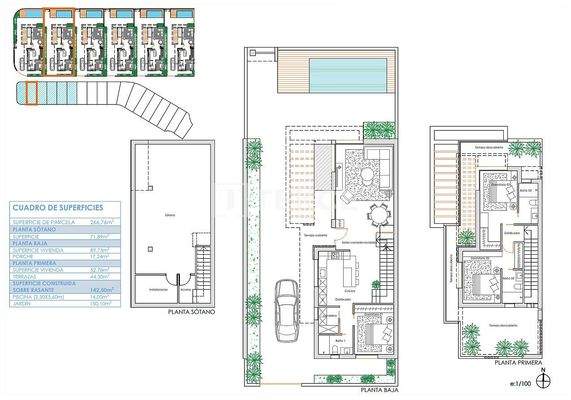Detached Luxury Villas in a Complex in Los Alcázares