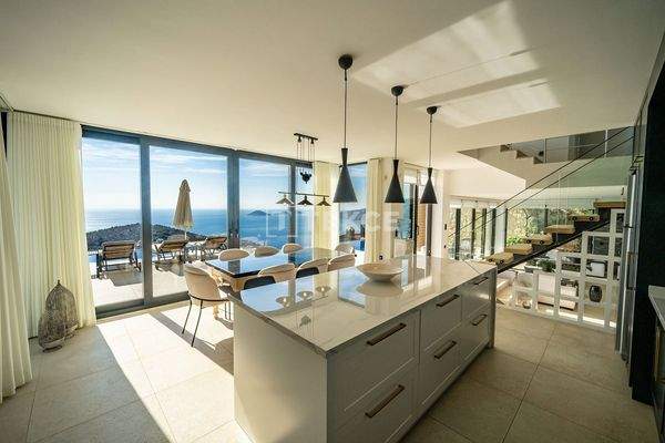 Luxury Sea View Property with Pool in Kalkan Kaş