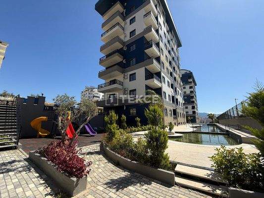Apartments in a Complex with Social Activities in Alanya Payallar