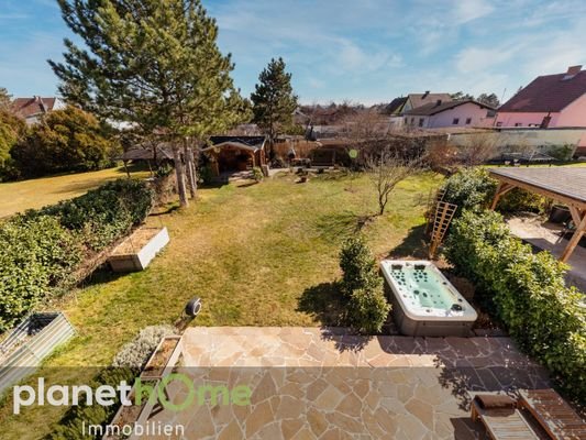 Blick in den Garten 