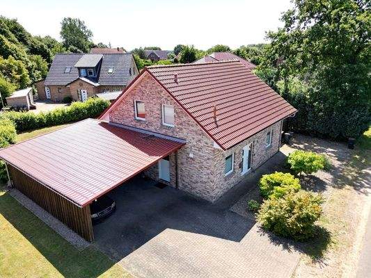 Luftbild Vorderseite Haus