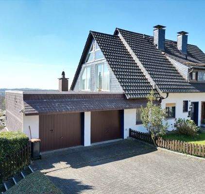 Außenansicht vom Wohnhaus 