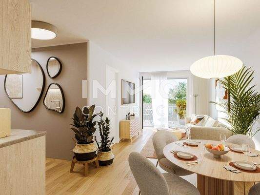 Wohnküche Staging CC