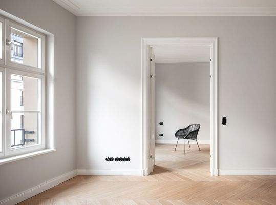 Blick ins Schlafzimmer