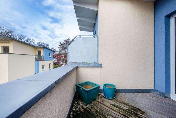 Terrasse von der Galerie aus